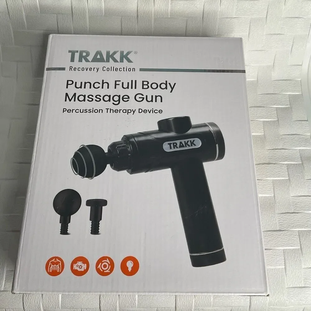 TRAKK‎ Recovery Collection Punch Full Body Massage Gun Percussion Therapy Device